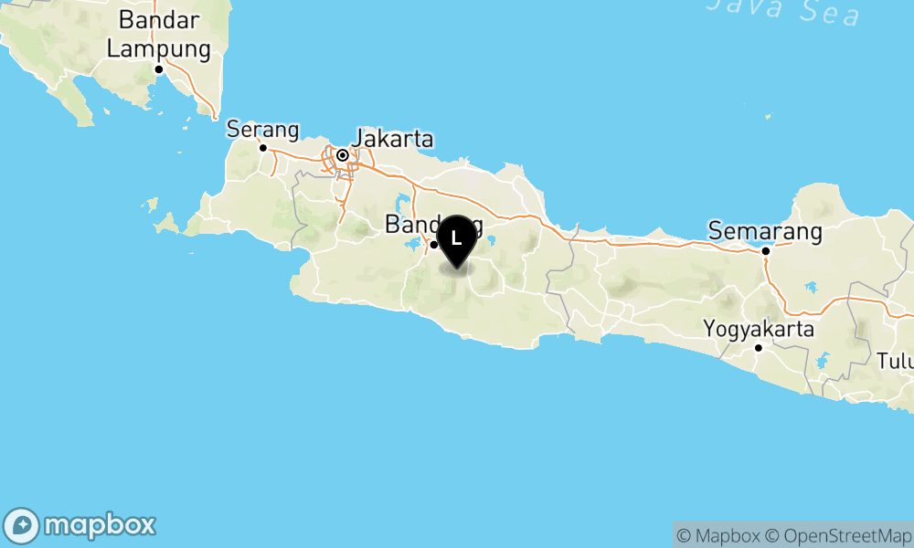 Peta Gempa Pusat gempa berada di darat 11 Km Baratlaut Garut