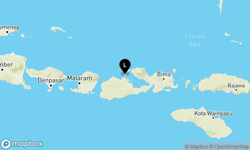 Peta Gempa Pusat gempa berada di darat 20 km TimurLaut Sumbawa