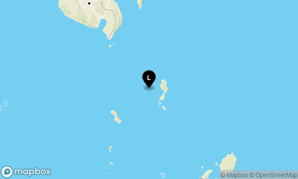 Peta Gempa Pusat gempa berada di laut 43 km BaratLaut Melonguane