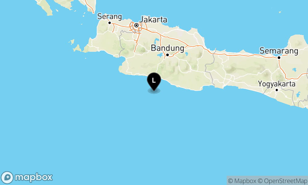 Peta Gempa 97 km BaratDaya KAB-BANDUNG-JABAR