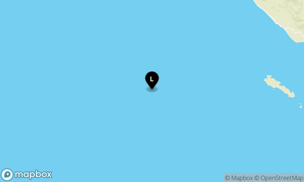 Peta Gempa Pusat gempa berada di laut 386 km BaratDaya Calang-Aceh Jaya