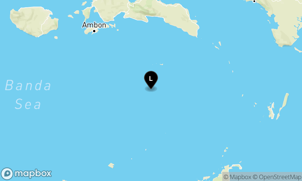 Peta Gempa 226 km Tenggara MALUKUTENGAH