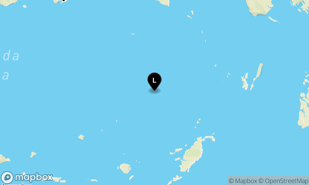 Peta Gempa 236 km BaratLaut TANIMBAR