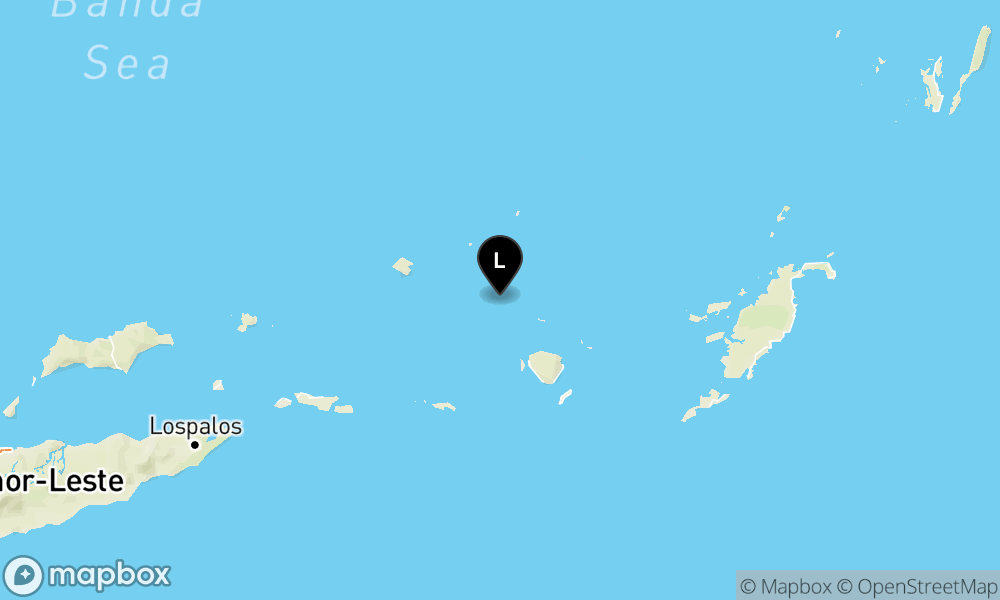 Peta Gempa 194 km TimurLaut MALUKUBRTDAYA