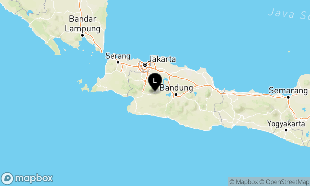 Peta Gempa Pusat gempa berada di darat 6 km Barat Daya Cianjur Jawa Barat