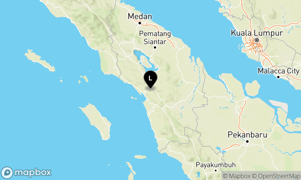 Peta Gempa 17 km BaratDaya TAPANULIUTARA-SUMUT