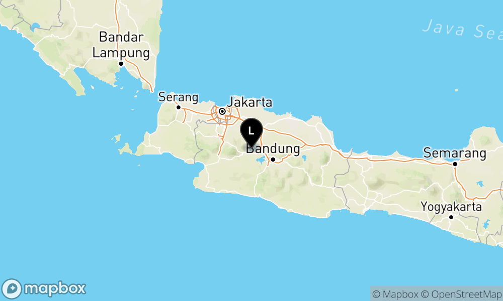 Peta Gempa Pusat gempa berada di darat 16 km Timur Laut Kab. Cianjur