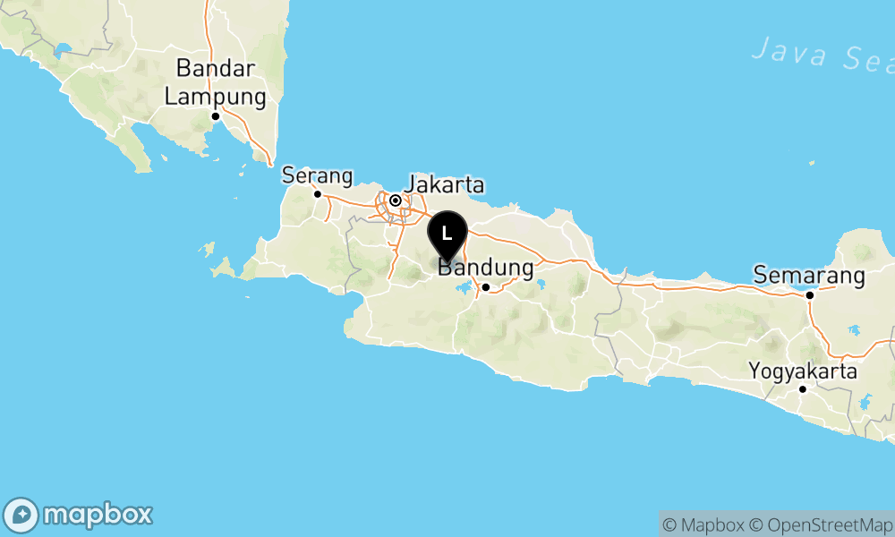 Peta Gempa Pusat gempa berada di darat 17 km Timur Laut Kab. Cianjur