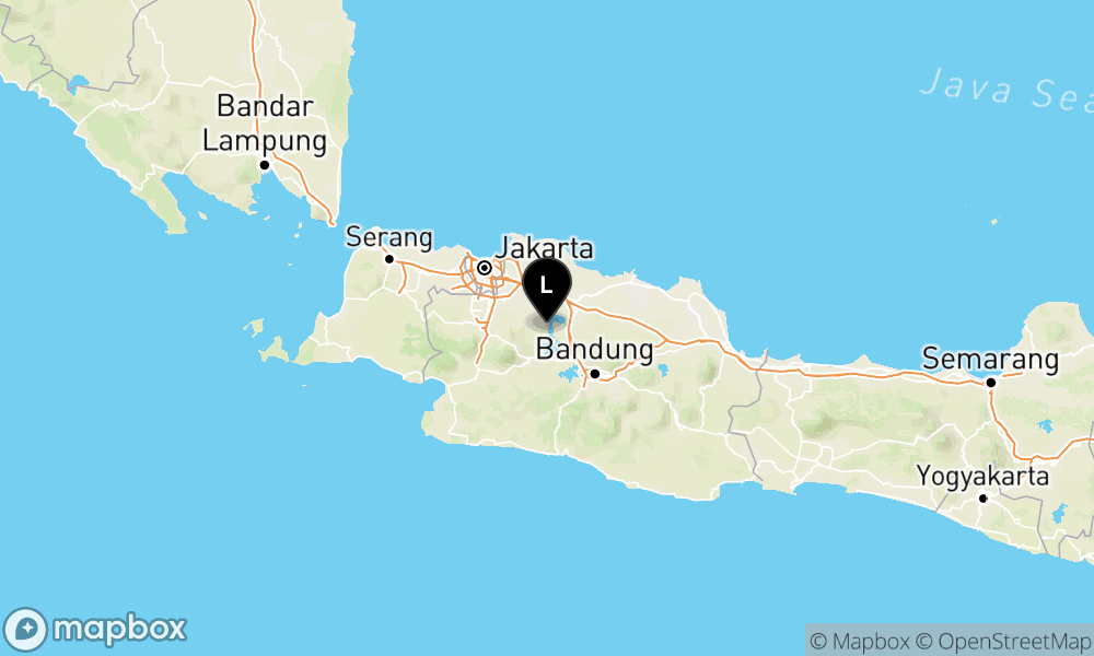 Peta Gempa Pusat gempa berada di darat 19 km barat daya Kab. Purwakarta