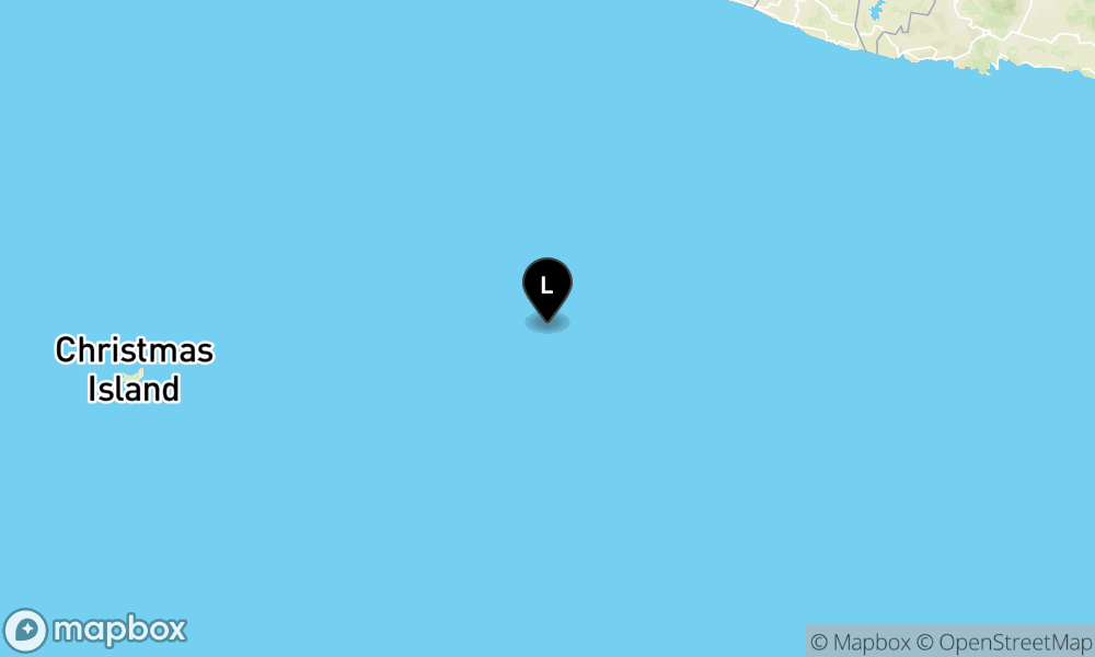 Peta Gempa 271 km Tenggara KAB-PANGANDARAN-JABAR