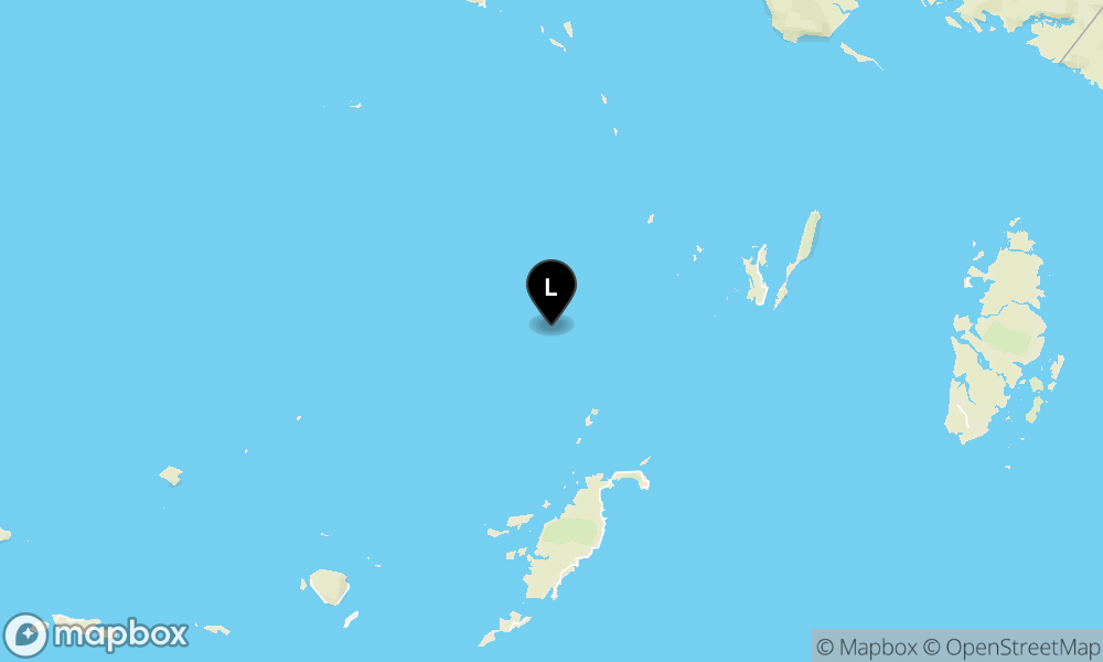 Peta Gempa 168 km BaratDaya MALUKUTENGGARA