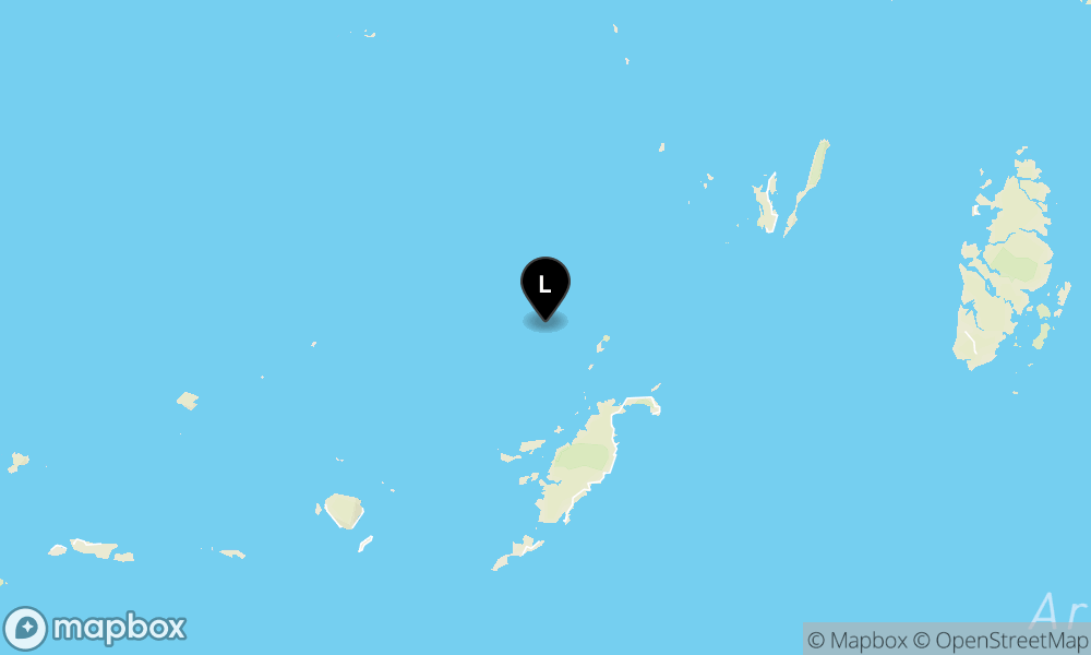 Peta Gempa 150 km BaratLaut TANIMBAR