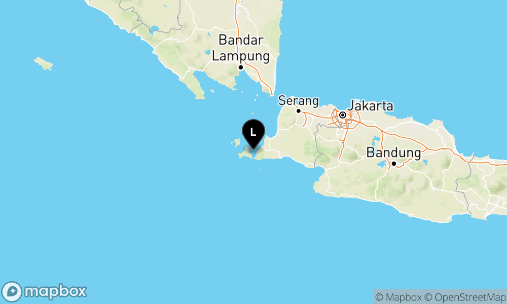 Peta Gempa Pusat gempa berada di laut 16 km Barat Daya Sumur