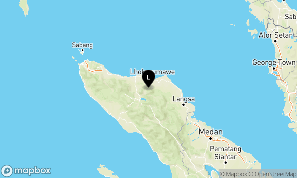 Peta Gempa Pusat gempa berada di darat 27 km timur laut Bener Meriah