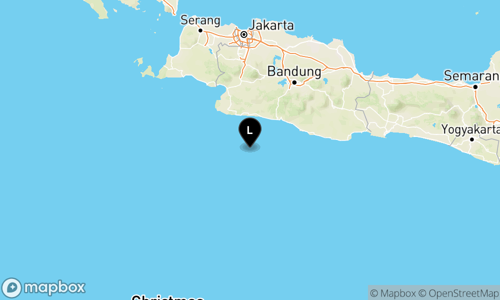 Peta Gempa 115 km BaratDaya KOTA-SUKABUMI-JABAR