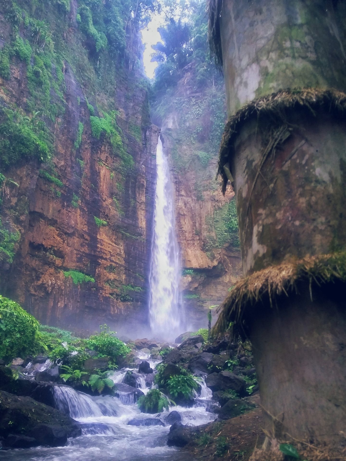 Kapas Biru Waterfall