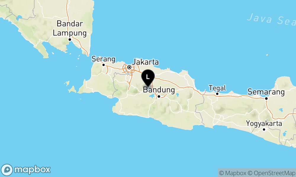Peta Gempa Pusat gempa berada di darat 22 km Timurlaut Kab. Cianjur