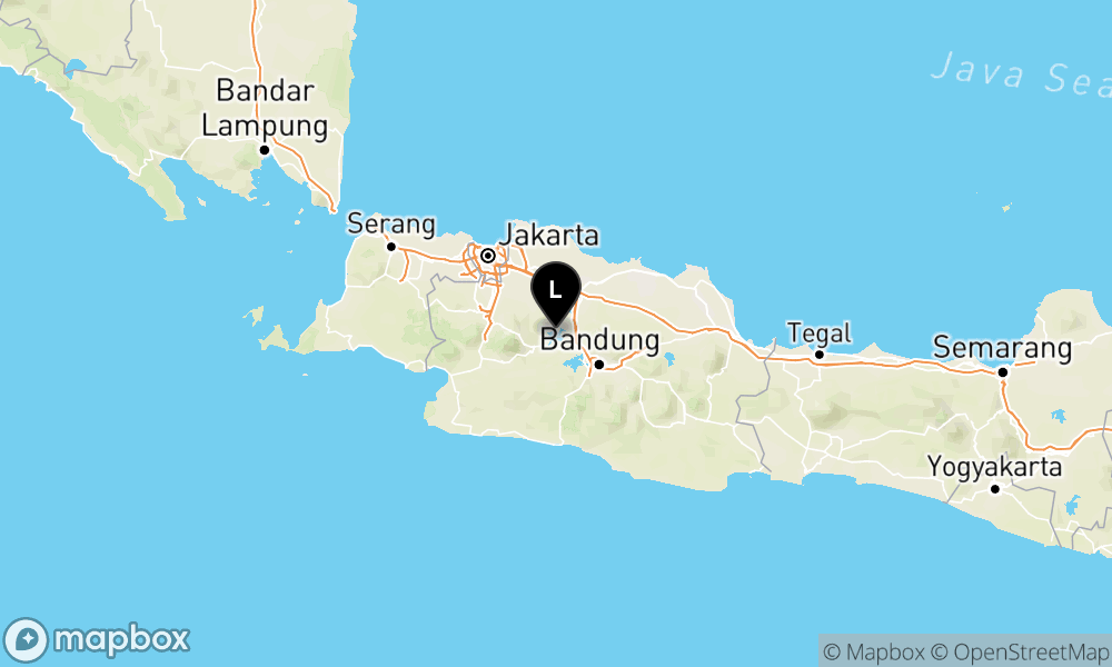 Peta Gempa Pusat gempa berada di darat 21 km Timur Laut Kabupaten Cianjur