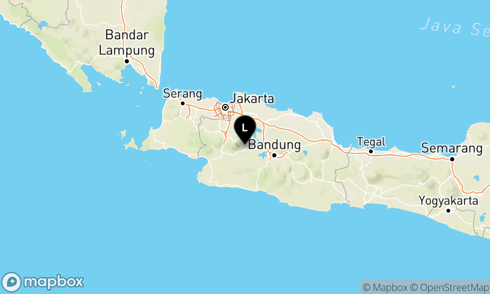 Peta Gempa Pusat gempa berada di darat 2 km TimurLaut Cianjur
