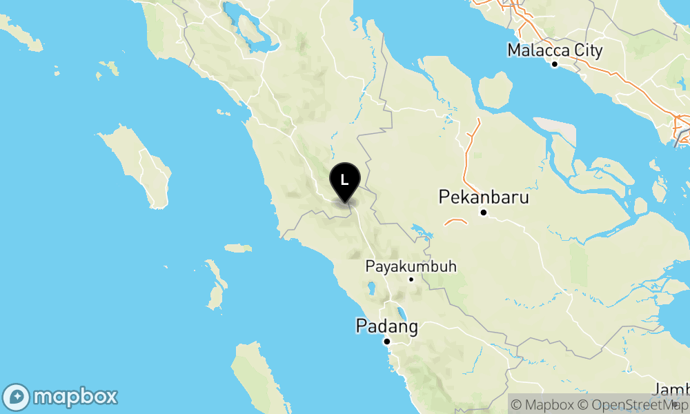 Peta Gempa Pusat gempa berada di darat 14Km BaratLaut RAO-PASAMAN