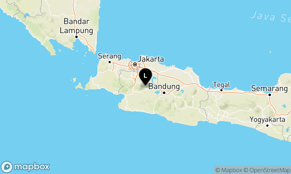 Peta Gempa Pusat gempa berada di darat 5 km Baratlaut Kabupaten Cianjur